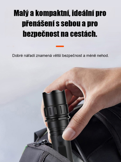 Ochrana proti vysokonapěťovému oblouku a vysoce jasné osvětlení 2 v 1 [První produkt bezpečnostního systému!]