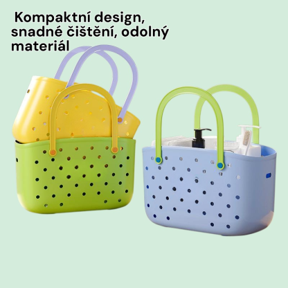 Multifunkční přenosný koš na odpad