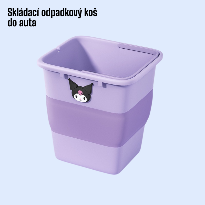 Skládací odpadkový koš do auta