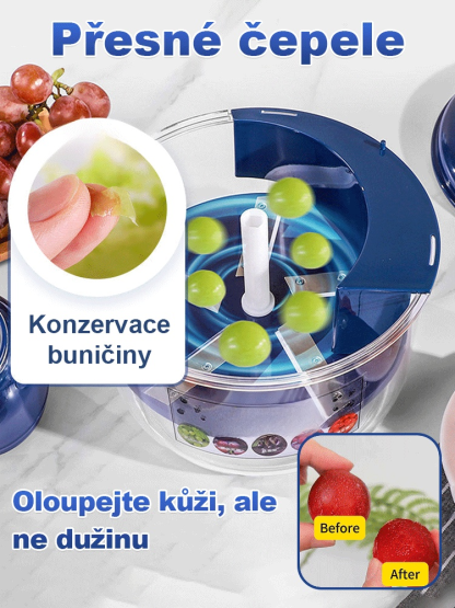 Přenosný automatický loupací přístroj na ovoce