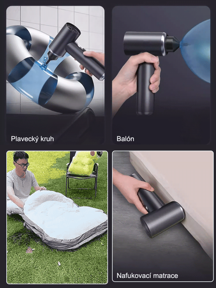 Miliony řidičů milují! Automatický čtyřv jednom vysavač