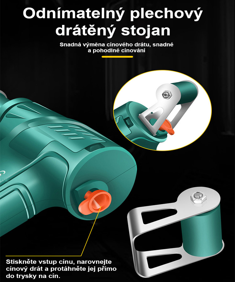 HB 799 vnitřní tepelný svařovací nástroj