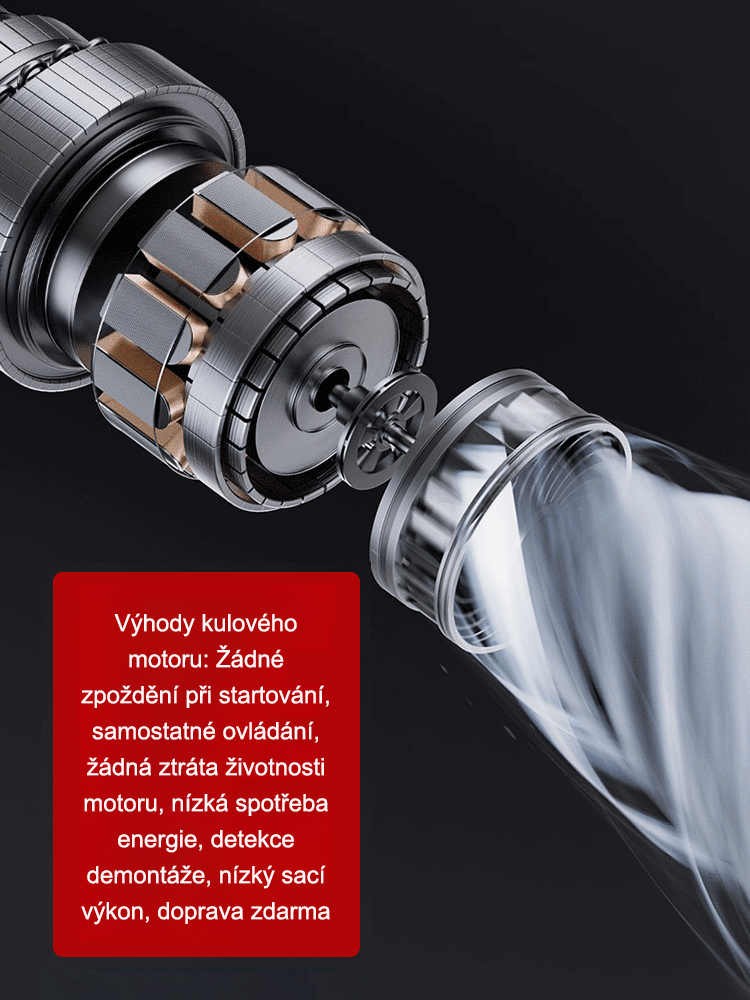 Miliony řidičů milují! Automatický čtyřv jednom vysavač