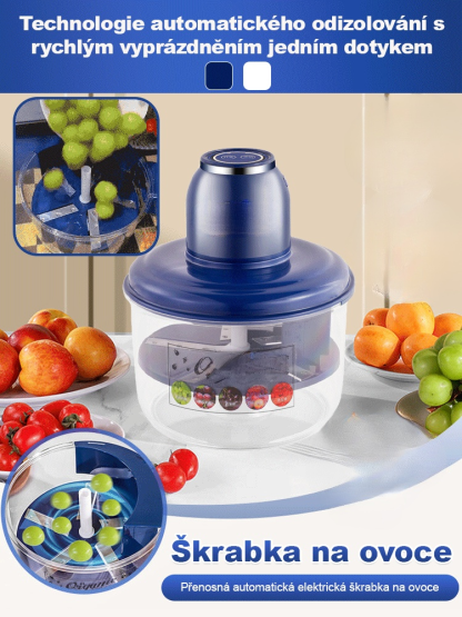 Přenosný automatický loupací přístroj na ovoce