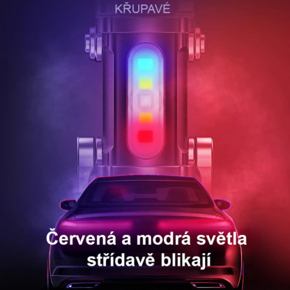 Víceúčelová nouzová svítilna✨Režimy vysokého jasu, nízkého jasu a stroboskopu splní různé potřeby