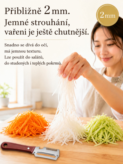 Multifunkční nerezová škrabka 3v1 | Dlouhotrvající ostrost-50%