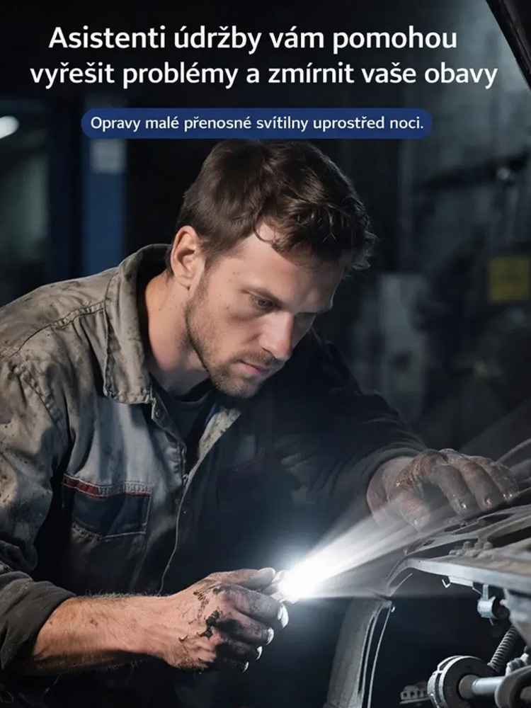 Mini svítilna na klíčenku