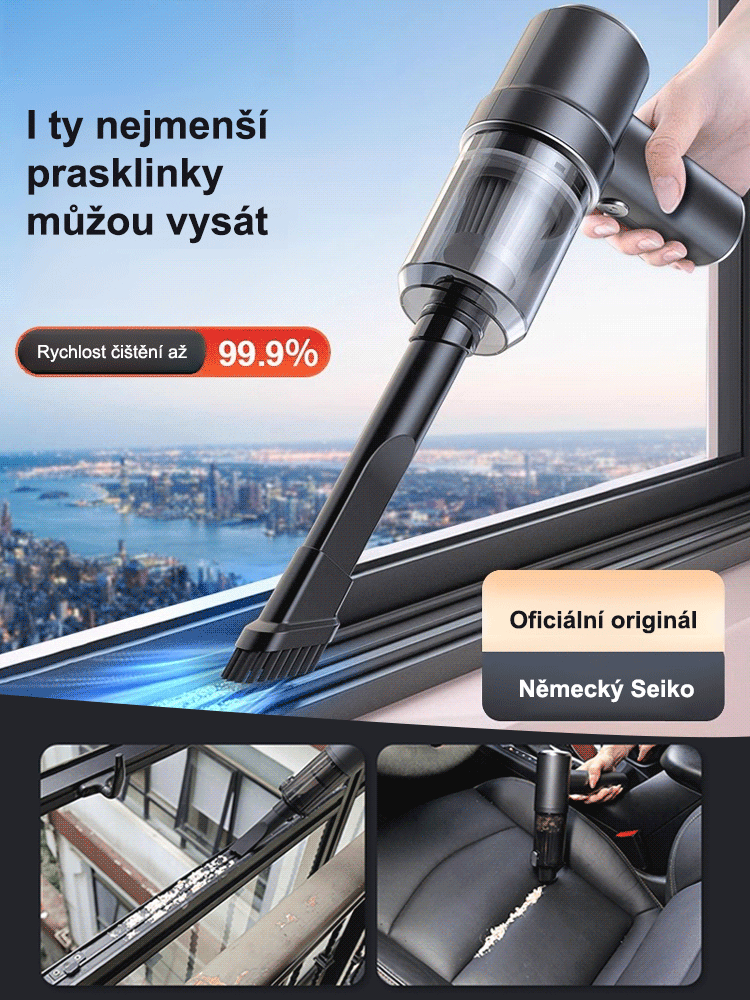 Miliony řidičů milují! Automatický čtyřv jednom vysavač