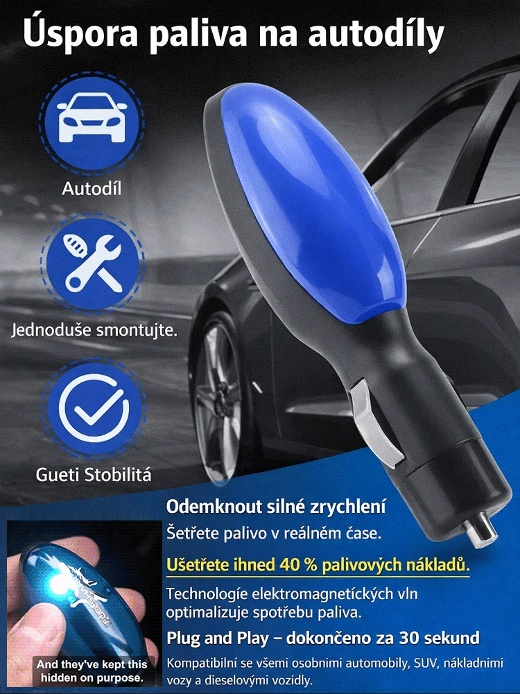 Automobilový úsporný systém paliva🔥Každá kapka paliva je zcela spálena, nic nepřijde nazmar