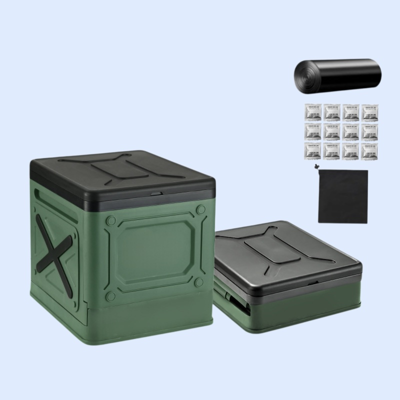 Přenosný odpadkový koš do auta