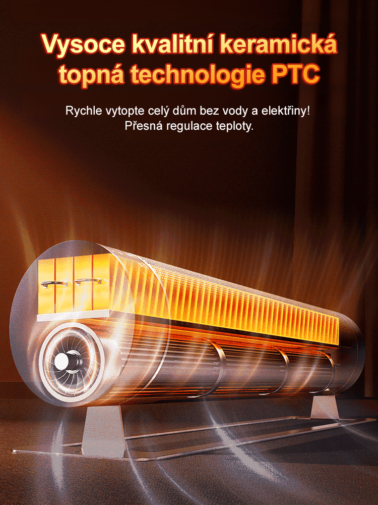 Nástěnná klimatizace s teplým vzduchem