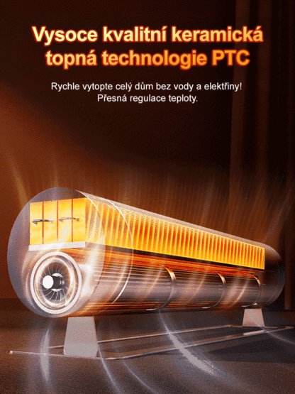 Nástěnná klimatizace s teplým vzduchem