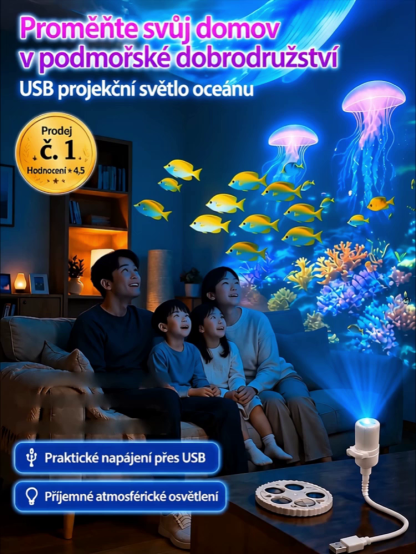 Kouzelný Svět Oceánu a Hvězd Přímo u Vás Doma – Během Jediné Vteřiny!