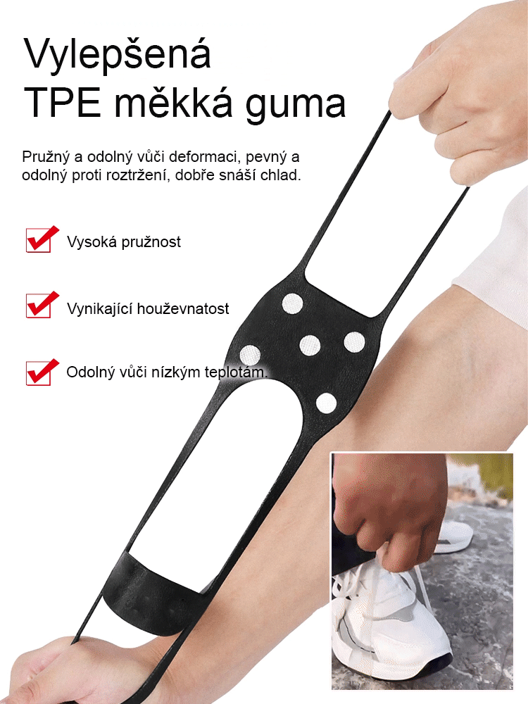 【Dnešní nejnižší cena】Venkovní sněžnice s neviditelnými hroty na led.