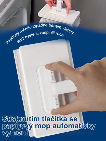 Automatický uchopovač 2.0, mop bez špinavých rukou