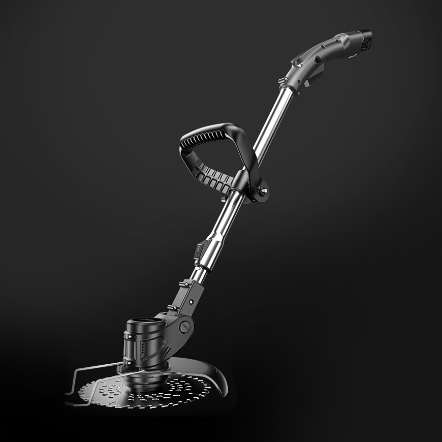 【Snadné sečení trávy, tisíce metrů čtverečních】 Tento praktický ruční akumulátorový vyžínač šetří námahu a čas.