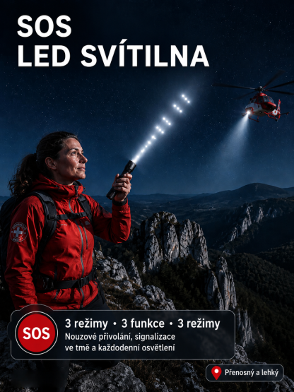 Taktická svítilna 20 000 lumenů | Bezpečnost dnes se slevou 50%