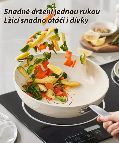 Keramická glazura s nepřilnavým povrchem