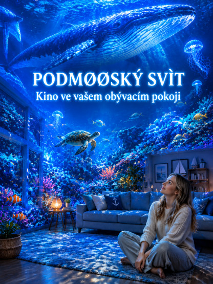 Domácí projekční lampa pro sváteční atmosféru