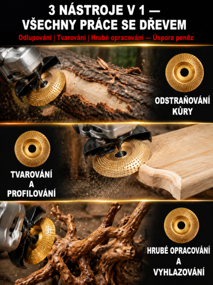 【Rychlé řezání a broušení】Kotouč pro úhlovou brusku
