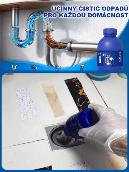 ?【Účinný čistič odpadů】 vám přináší rychlé, snadné a super efektivní čištění odpadů!