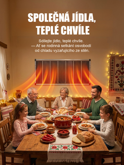 【Rychlý ohřev za 5 sekund】Nástěnný ohřívač: stačí jej připevnit na stěnu a váš domov bude okamžitě v teple a pohodlí. Nyní s 50% slevou!