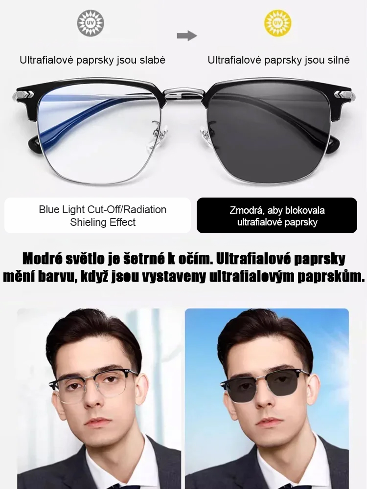 Už žádné neustálé střídání brýlí! Ušetřete 50%!