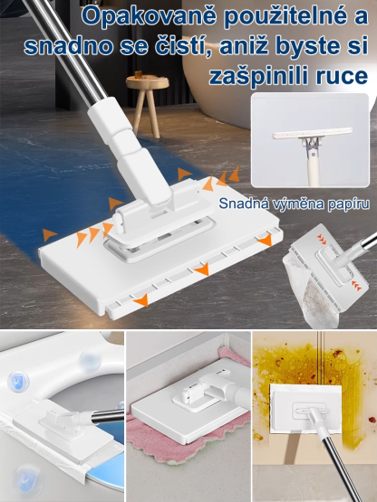 Automatický uchopovač 2.0, mop bez špinavých rukou