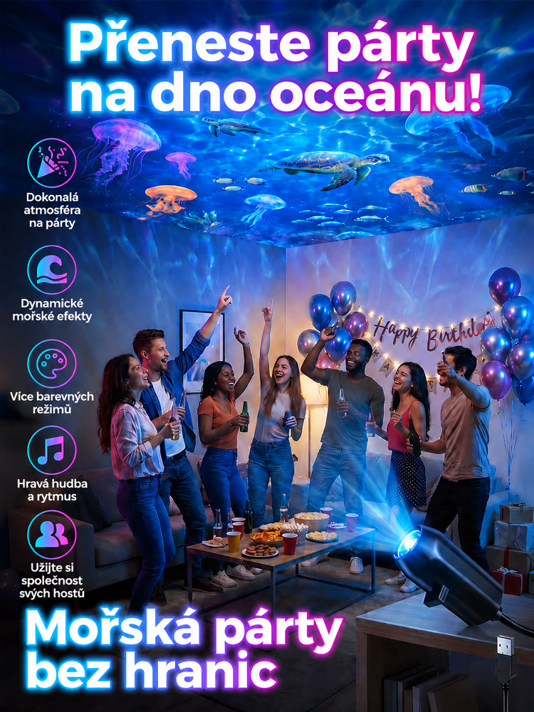 Kouzelný Svět Oceánu a Hvězd Přímo u Vás Doma – Během Jediné Vteřiny!