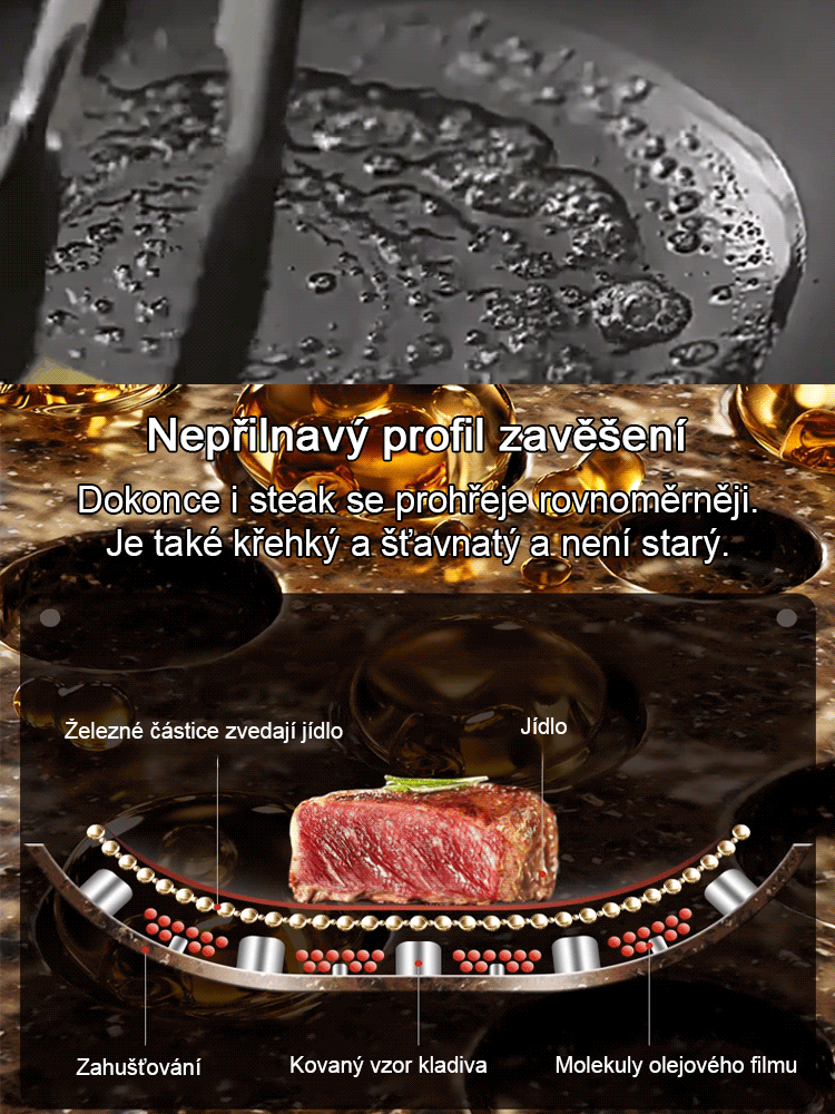 【Japonské kulturní dědictví】nepřilnavý železný hrnec bez povlaku✨Vyrobené ručně kovaným 100 000krát