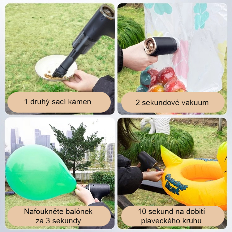 🔥 Novinka na trhu! Miliony řidičů milují! Vysavač 4 v 1