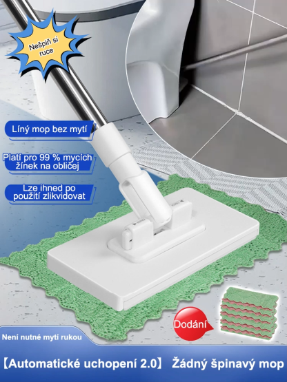 Automatický uchopovač 2.0, mop bez špinavých rukou