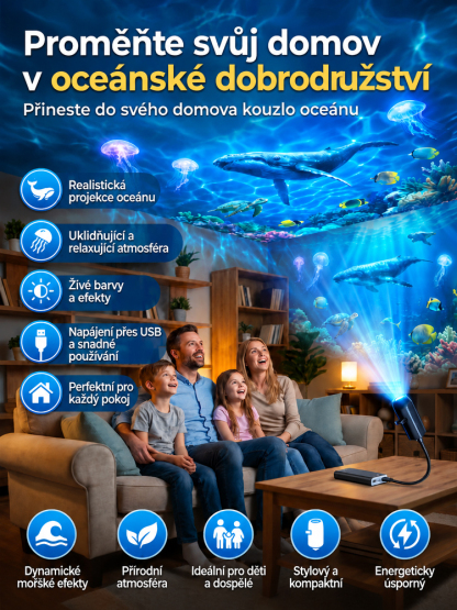 Kouzelný Svět Oceánu a Hvězd Přímo u Vás Doma – Během Jediné Vteřiny!