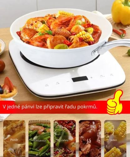 Keramická glazura s nepřilnavým povrchem