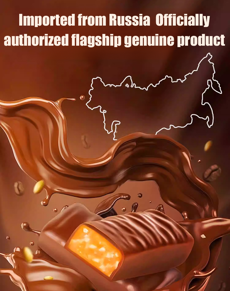 Russian assorted chocolate with condensed milk filling, melts in your mouth, rich but not greasy! 