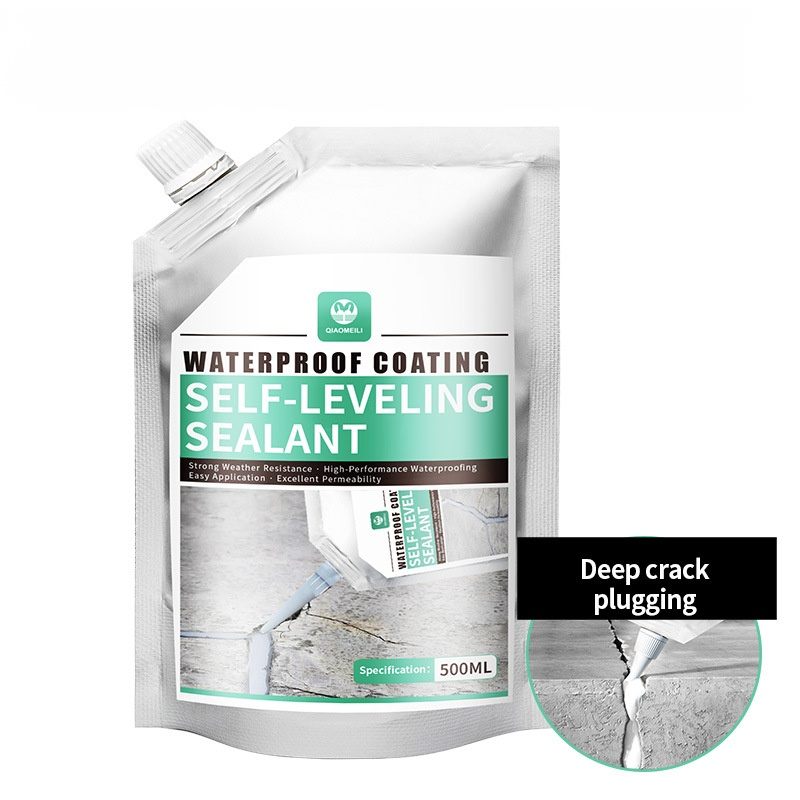 Specially developed to address various crack and leakage issues, this high-elasticity, fast-drying self-leveling sealant!