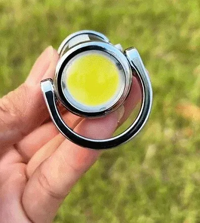 A keychain flashlight that combines super strong illumination, multiple lighting modes, and high-capacity fast charging!