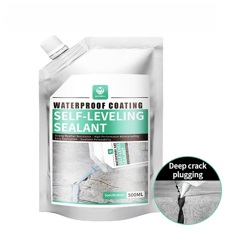 Specially developed to address various crack and leakage issues, this high-elasticity, fast-drying self-leveling sealant!