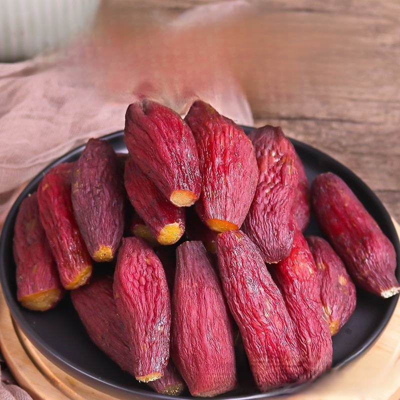 Louisiana handcrafted sweet potato slices, soft, sweet, and chewy!