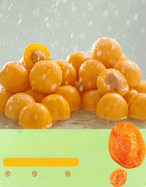 California's specialty golden dried apricots are thick, seedless, and boast a rich fruit aroma with a soft and sweet taste! 
