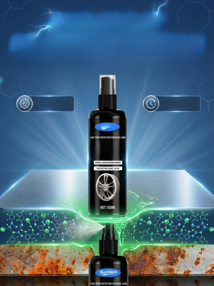 Powerful metal rust remover and protector, it not only removes rust but also eliminates stains, restoring the shine and brightness of metal! 