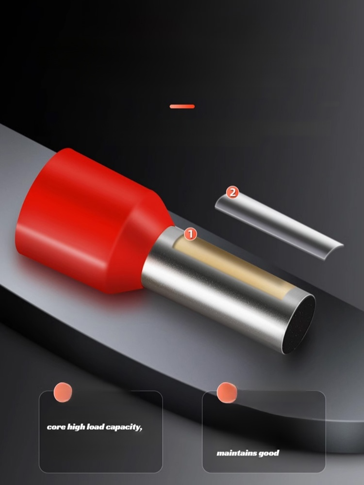 High-strength cold-pressed wire connectors, providing secure, safe, and efficient connections! 