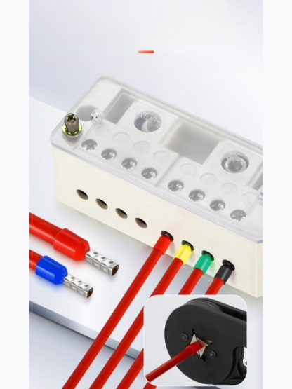 High-strength cold-pressed wire connectors, providing secure, safe, and efficient connections! 