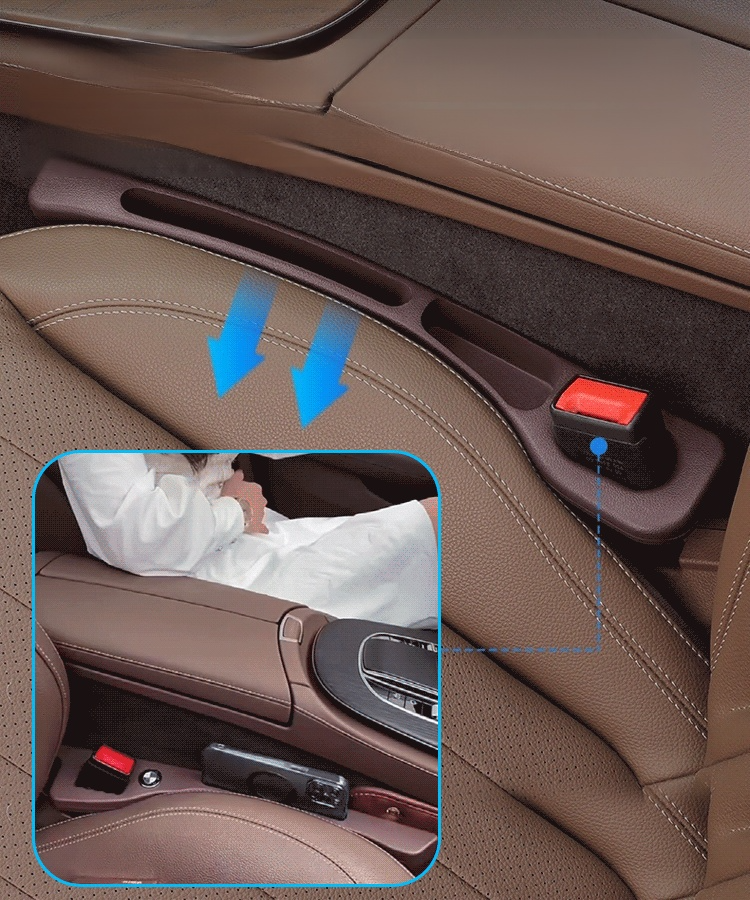 It not only prevents things from dropping, but also adds extra storage space—convenient and practical!