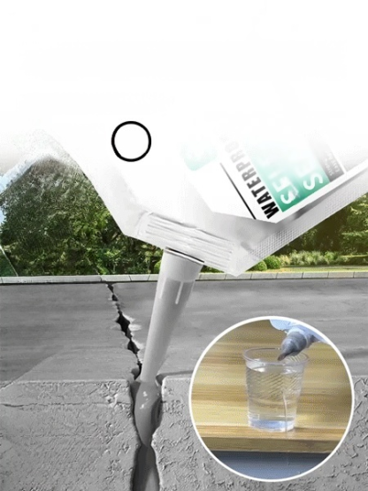 Specially developed to address various crack and leakage issues, this high-elasticity, fast-drying self-leveling sealant!