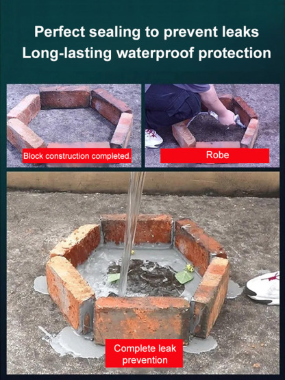 Specially developed to address various crack and leakage issues, this high-elasticity, fast-drying self-leveling sealant!