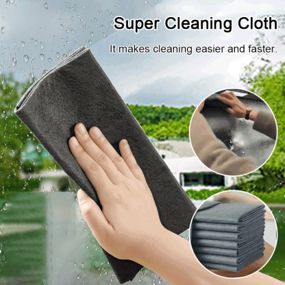 This magic cloth is amazing for cleaning glass and mirrors, leaving them crystal clear!
