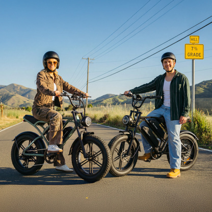 CycHunter Moped Style Ebike