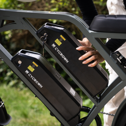 CycHunter Moped Style Ebike