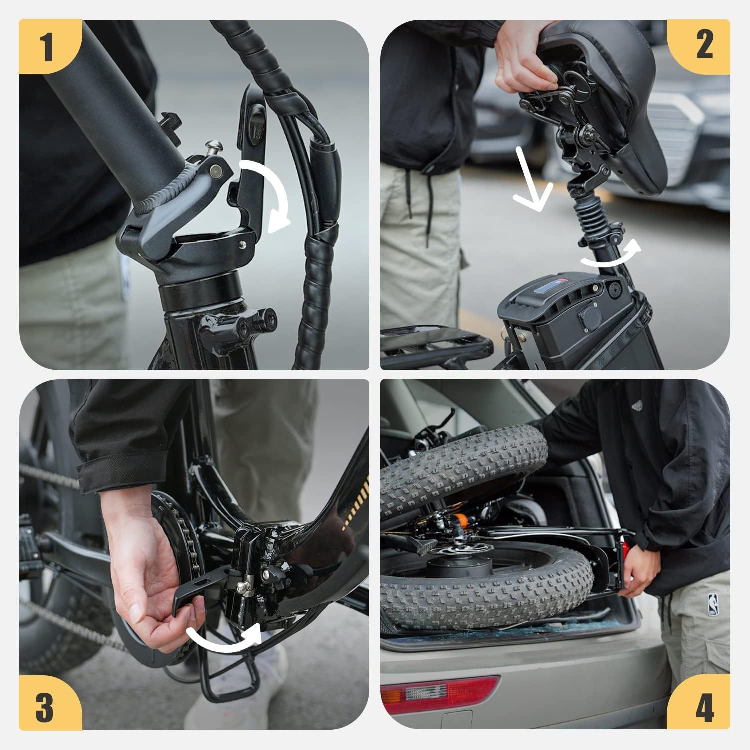 CycFree Foldable Ebike